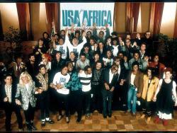 Cortar a música USA For Africa online grátis.